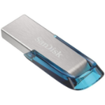 SanDisk Ultra Flair USB-sticka 32 GB USB Type-A 3.2 Gen 1 (3.1 Gen 1) Blå, Silver