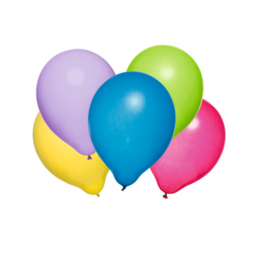Image of Susy Card 40027883 - Toy balloon - Assorted colours - Oval - 25 pc(s)