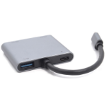 Just You PC Oxhorn 4-in-1 USB-C to 2x HDMI 1xUSB3.0 1xUSB-C Charging Port 100W Power Delivery Support 4K@30Hz Displays