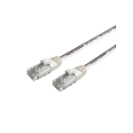 Mercodan UltraFlex Patchkabel KAT6 UTP, 2,0m, Hvid, LSZH Halogenfri, AWG26, kobber, FLUKE testet networking cable White 2 m Cat6 U/UTP (UTP) Round