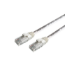 Mercodan UltraFlex Patchkabel KAT6 UTP, 2,0m, Hvid, LSZH Halogenfri, AWG26, kobber, FLUKE testet networking cable White 2 m Cat6 U/UTP (UTP) Round