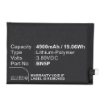 CoreParts MBXMP-BA1842 mobile phone spare part Battery Black