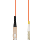 AddOn Networks ADD-SC-LC-0-5MS6MMFP InfiniBand/fibre optic cable 0.5 m MMF Orange