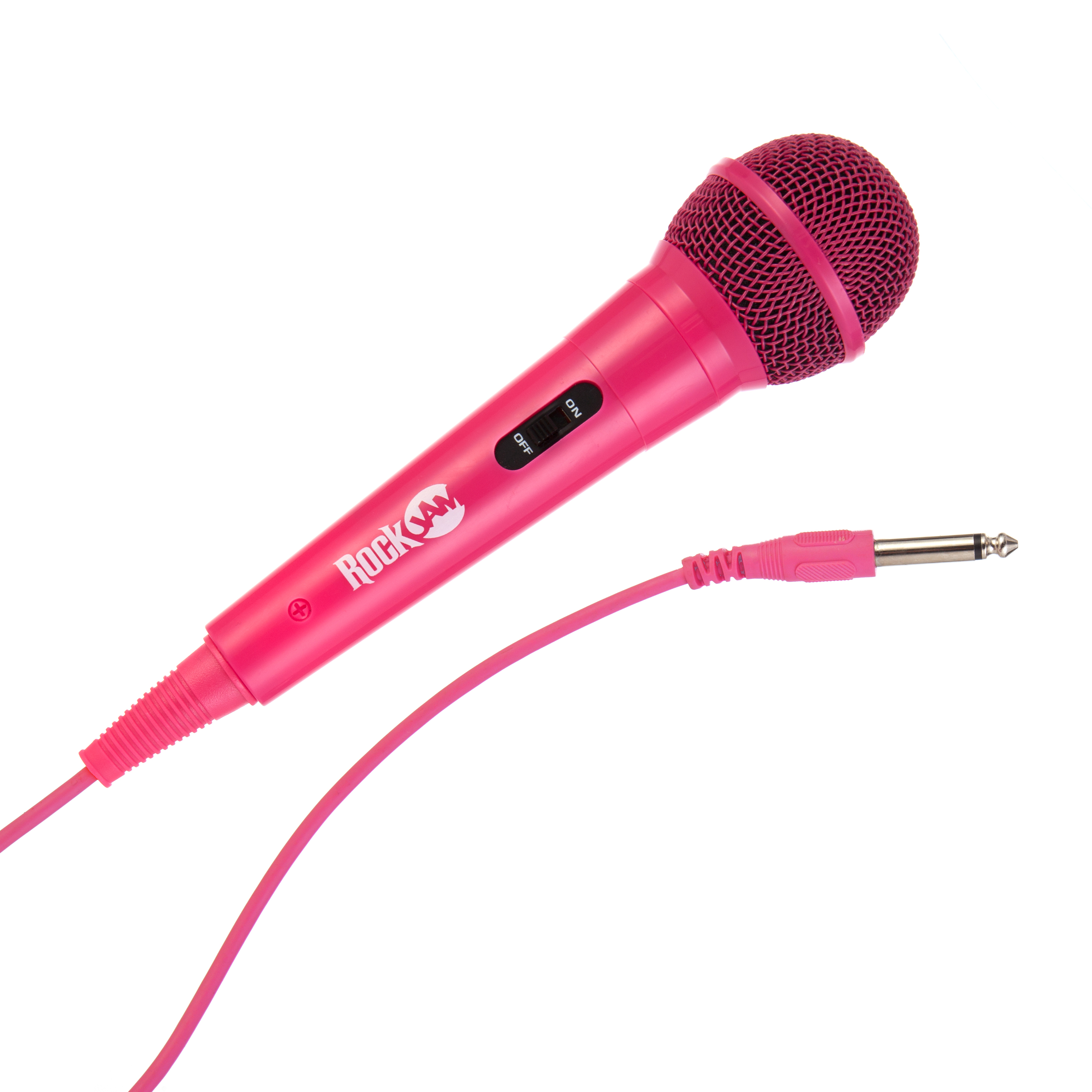 Image of PDT RockJam Wired Microphone MC303- Pink