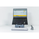BakkerElkhuizen FlexTop 170 Laptopstandaard Zwart, Donkergrijs 40,6 cm (16")