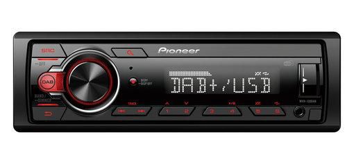 Pioneer MVH-130DABAN mit DAB Antenne