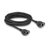 DeLOCK 90787 netwerkkabel Zwart 5 m Cat6a S/FTP (S-STP)