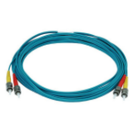 Monoprice 6413 InfiniBand/fibre optic cable 196.9" (5 m) 2x ST OFNR Aqua color