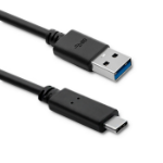 Qoltec 50363 USB cable USB 3.2 Gen 1 (3.1 Gen 1) 1.8 m USB C USB A Black