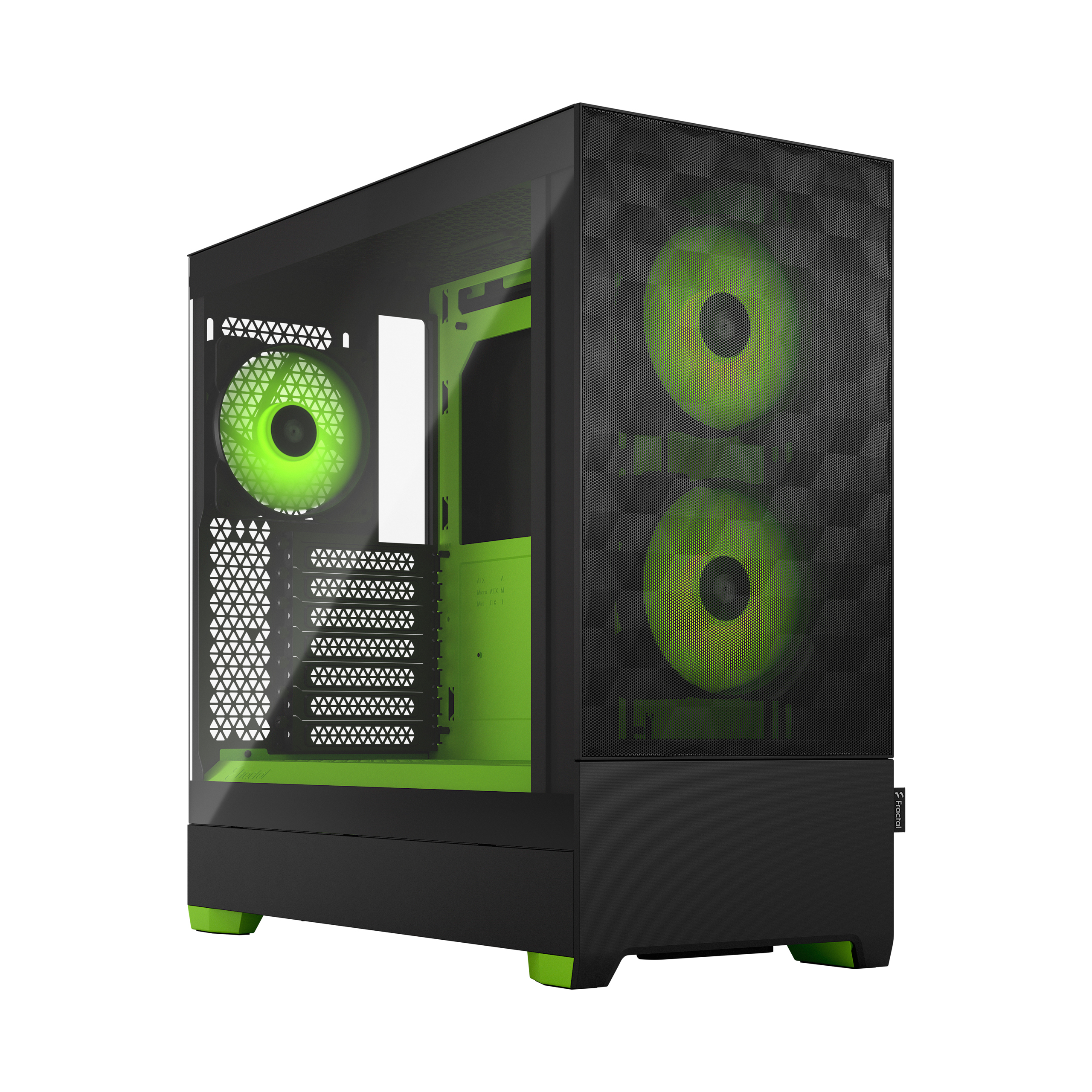 Image of Fractal Design Pop Air Tower Black, Green