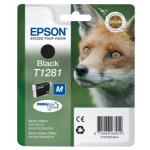 Epson C13T12814011/T1281 Ink cartridge black, 170 pages 5,9ml for Epson Stylus S 22/SX 235 W/SX 420/SX 430 W