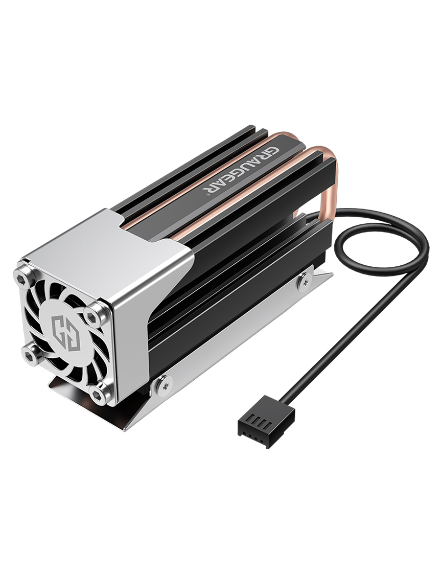 Image of GRAUGEAR G-M2HS03-F computer cooling system Solid-state drive...
