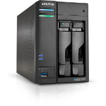 Asustor AS6602T NAS/storage server Tower Ethernet LAN Black J4125
