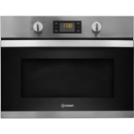 Indesit Built-In Microwave with Grill - Stainless Steel