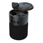 Techly ICC SB-BLT20 hoofdtelefoon/headset Draadloos In-ear Oproepen/muziek Bluetooth Zwart