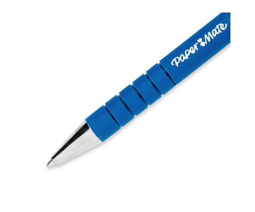 Papermate Flexgrip Ultra ST Blue Stick ballpoint pen Medium 36 pc(s)