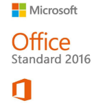 Microsoft Office Standard 2016, 1U, GOV Government (GOV) 1 license(s) NL