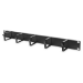 Digitus Cable routing panel with cable routing brackets for 483 mm (19") cabinets, 1U