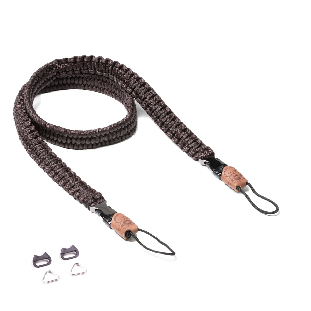 EU Product - Kameragurt Traveler aus Paracord 100cm Dark Coffee retail