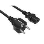 HPE C13 - CEE-VII EU 250V 10Amp 1.83m Power Cord Zwart 1,83 m C13 stekker