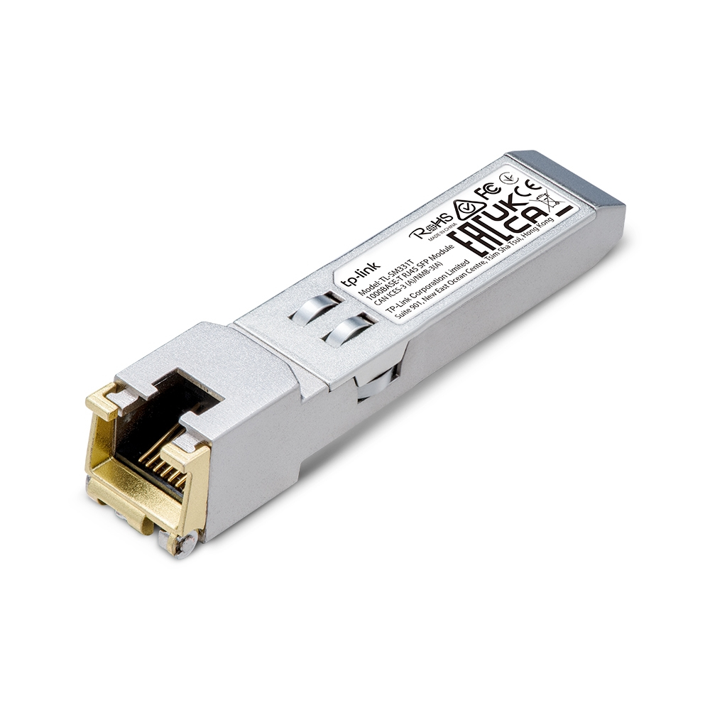 Image of TP-Link 1000BASE-T RJ45 SFP Module