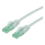 ROLINE Recycled Material 21.45.3100 networking cable Grey 0.5 m Cat6a U/UTP (UTP)