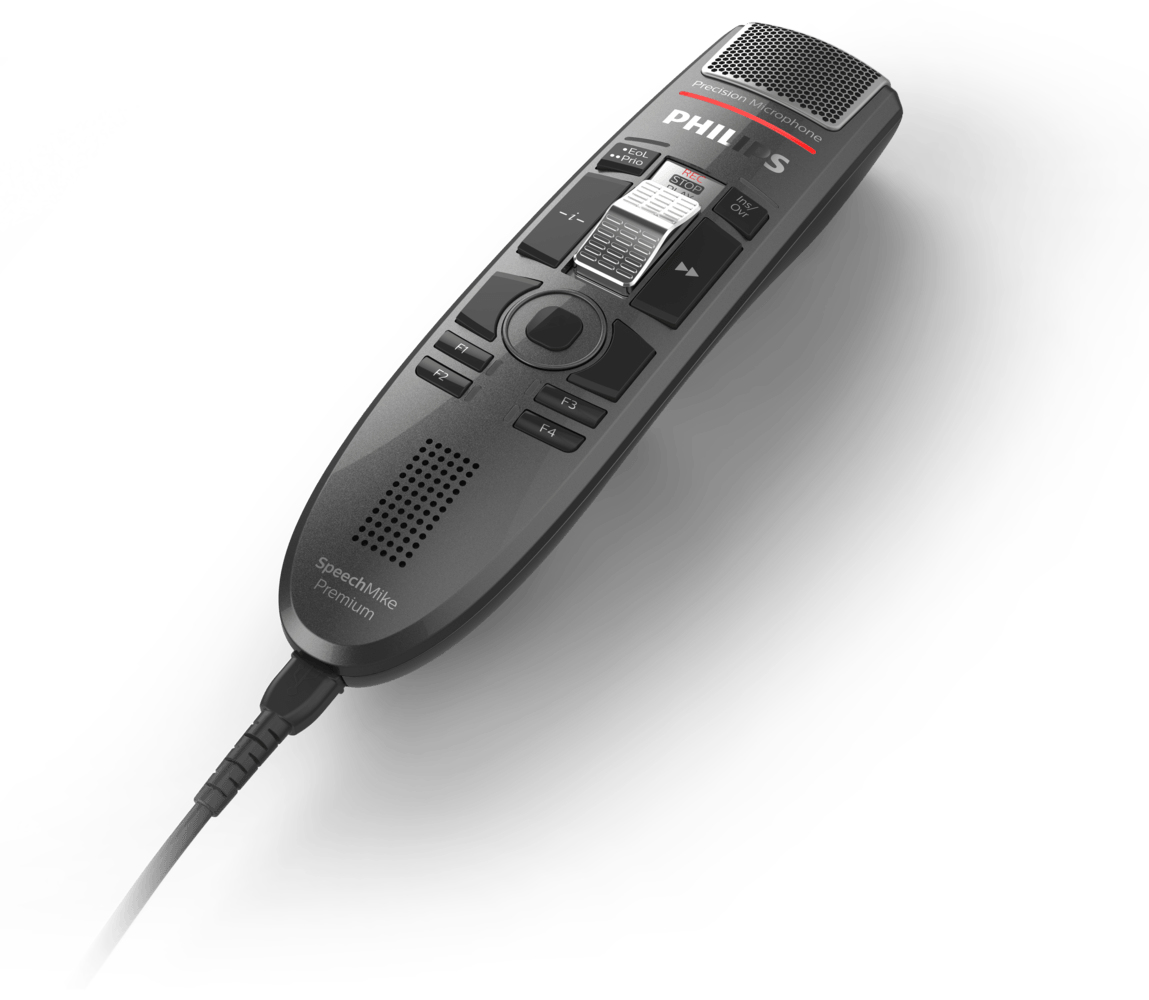 Philips SpeechMike Premium Touch Grey, Metallic