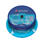Verbatim CD-R AZO Crystal 700 MB 25 pc(s)