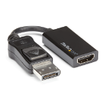 StarTech.com DP2HD4K60S video cable adapter 8.46" (0.215 m) DisplayPort HDMI Black