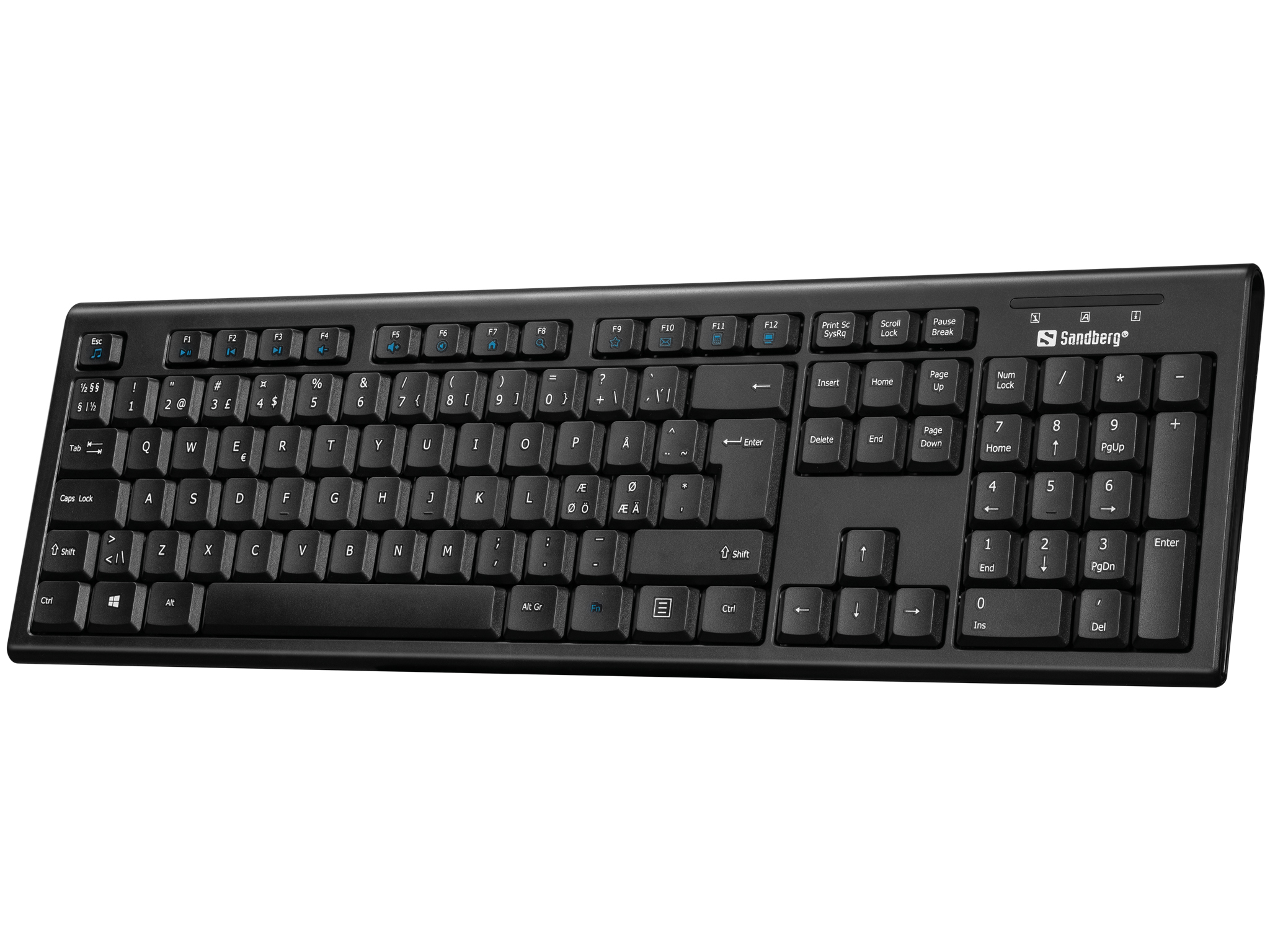 Image of Sandberg USB Wired Office Keyboard Nord