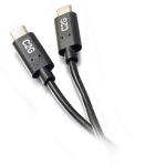 C2G 1,8M (6FT) USB-C 2.0 MANNELIJK NAAR MANNELIJK KABEL (3A)