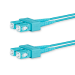 Lanview LVO231476 InfiniBand/fibre optic cable 10 m SC Aqua colour