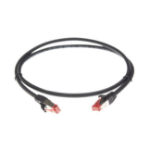 4Cabling 004.100.2020 networking cable Black 15 m Cat6a S/FTP (S-STP)