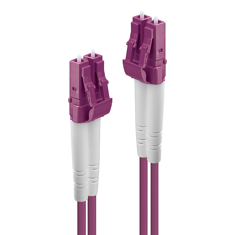 Image of Lindy Fibre Optic Cable LC/LC OM4 2m