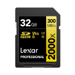 Lexar 2000x 32 GB SDHC UHS-II Class 10