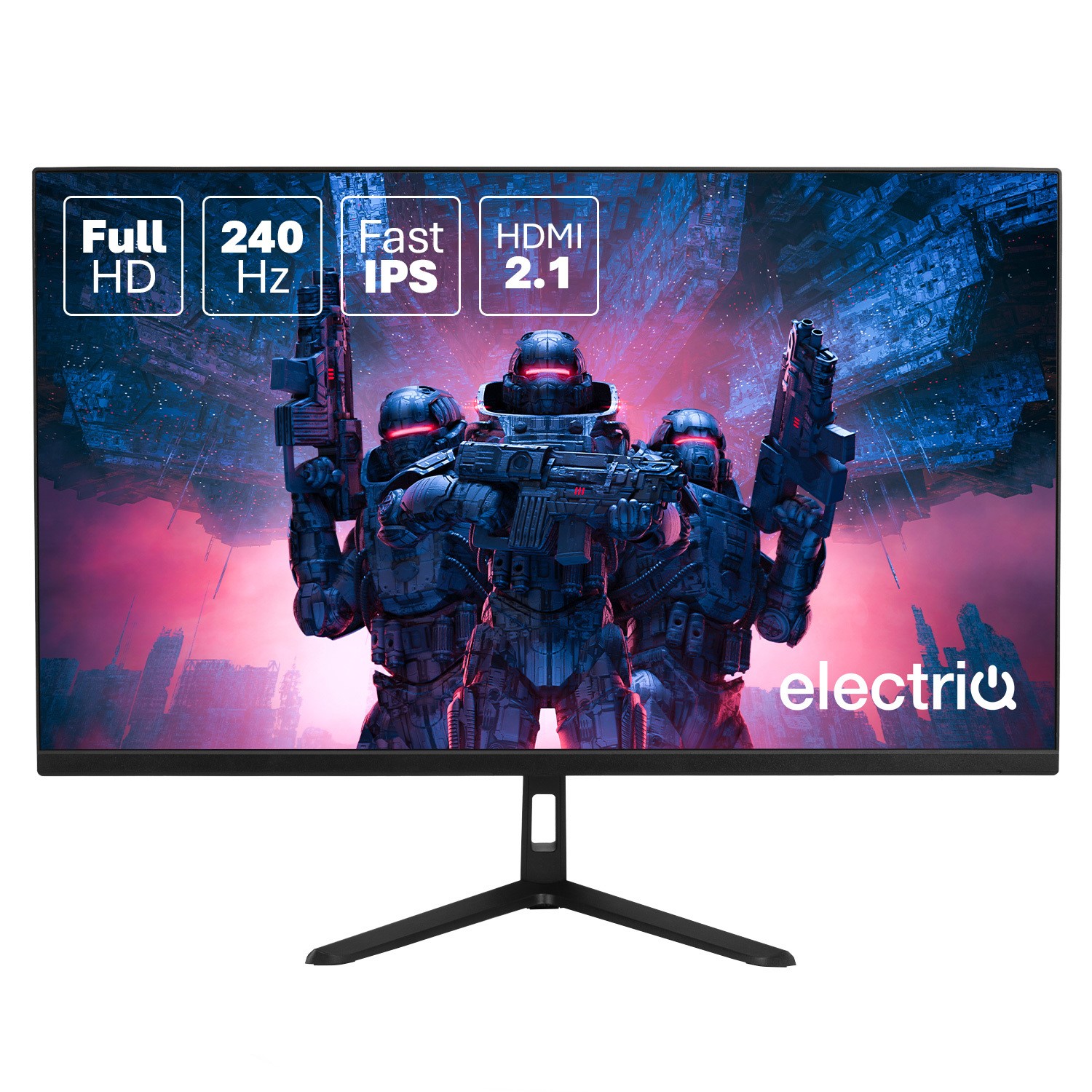 electriQ 24'' Fast IPS Full HD 240Hz Gaming Monitor
