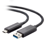 Vaddio USB 3.2 Gen 2x1 Type C to Type A Active Optical Cable Plenum from