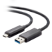 Vaddio USB 3.2 Gen 2x1 Type C to Type A Active Optical Cable Plenum from
