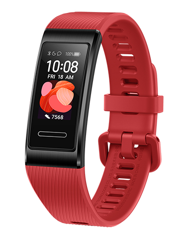 Huawei Band 55024890 activity tracker AMOLED 2.41 cm (0.95") Wristband activity tracker Red