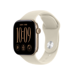 Apple Watch Series 12 GPS 42mm Light Gold Aluminium Case with Sand Sport Band - S/M
