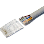 Cablenet Cat6 RJ45 UTP 50u Crimp Plug Stranded (2 Part)