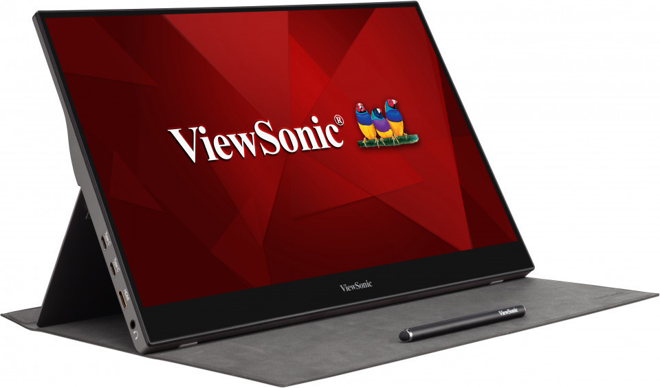 Viewsonic TD1655 LED display 39.6 cm (15.6") 1920 x 1080 pixels Full HD Silver