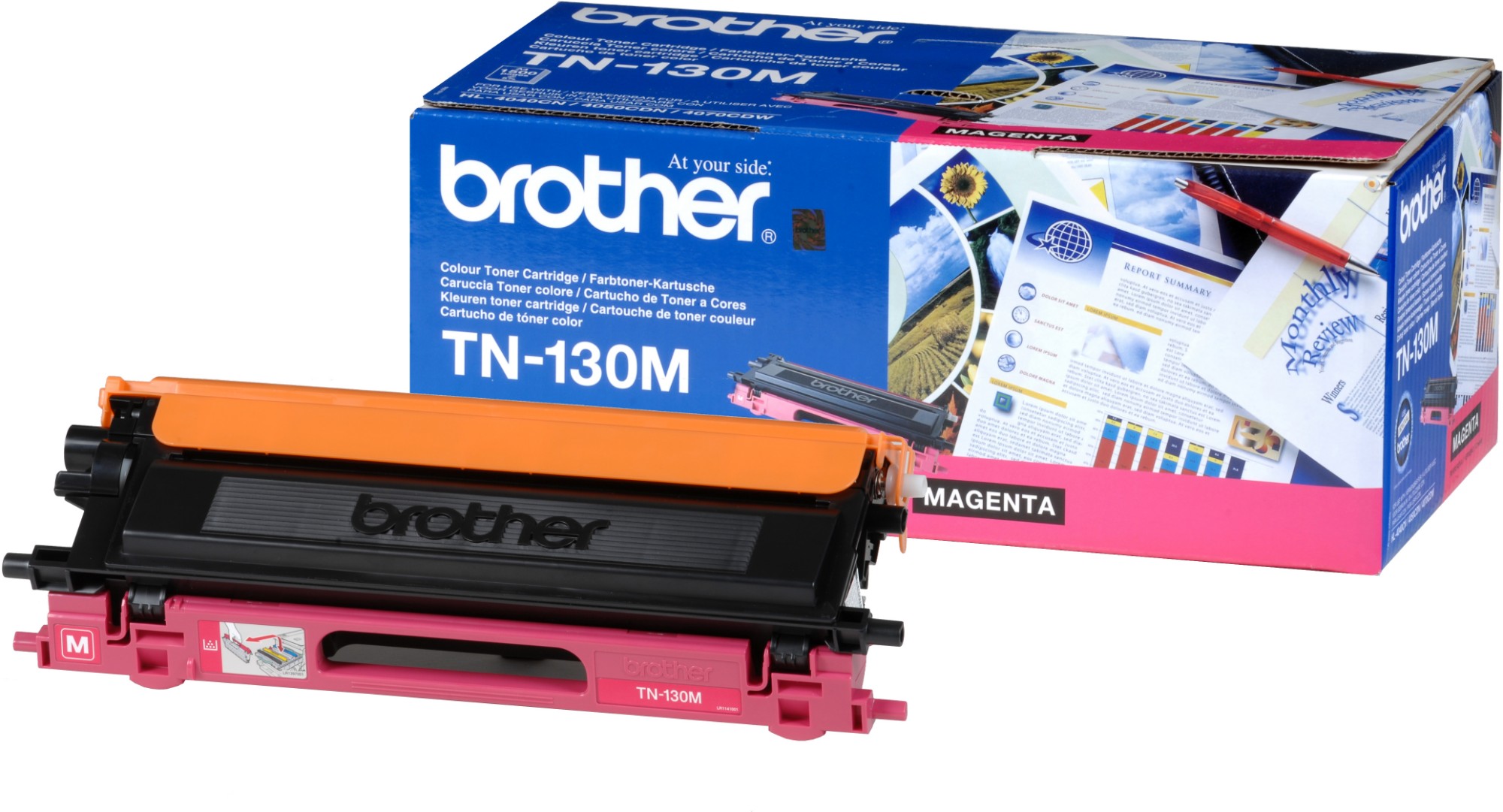 Brother TN-130M Toner magenta, 1.5K pages ISO/IEC 19798 for Brother HL-4040 CN
