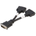 Lindy DMS 59 Male to 2 x DVI-I Female Splitter Cable