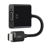 Belkin AV10170BT video cable adapter 98.4" (2.5 m) VGA (D-Sub) HDMI Type A (Standard) Black