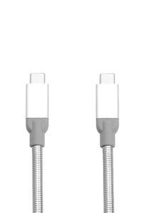 Image of Verbatim USB-C to USB-C Stainless Steel Sync & Charge Cable USB...