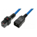 Microconnect PC1376 power cable Blue 3 m C19 coupler C20 coupler