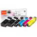 Peach PI200-487 ink cartridge 6 pc(s) Standard Yield Black, Cyan, Magenta, Yellow