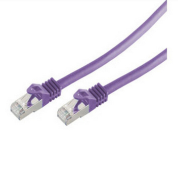 EU Product - RJ45 Patchkabel S/FTP, Cat7 LSZH 30m violett thumbnail