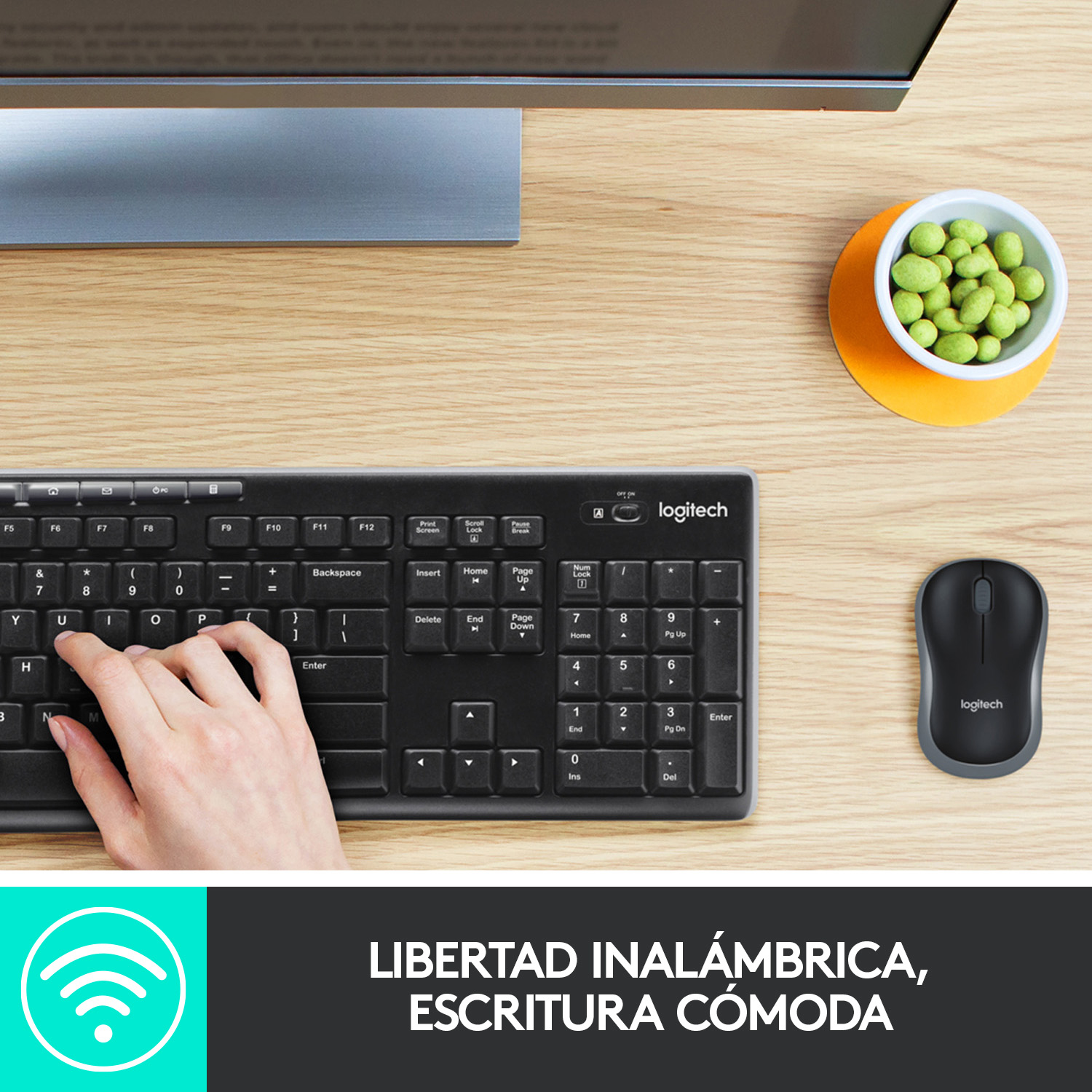 Comprar Logitech MK850 Performance teclado Ratón incluido RF Wireless +  Bluetooth QWERTY Español Negro